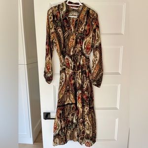 BNWT Zara button up dress